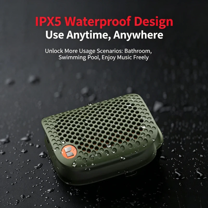 2026 Mini Portable Bluetooth Speaker, Wireless Outdoor Waterproof Speaker, Heavy Bass Stereo Sound Box for Travel Sports
2026 Mini Portable Bluetooth Speaker, Wireless Outdoor Waterproof Speaker, Heavy Bass Stereo Sound Box for Travel Sports