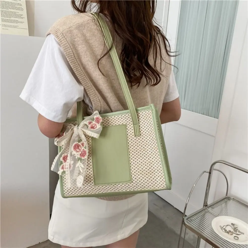 Fashion Straw Bag Shoulder Handheld Handwoven Bag Vine Tote Bag Travel Basket Women Beach Bag Straw Woven Bag
Fashion Straw Bag Shoulder Handheld Handwoven Bag Vine Tote Bag Travel Basket Women Beach Bag Straw Woven Bag