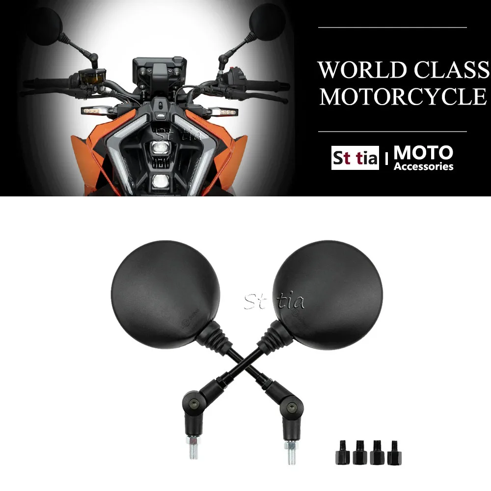 Motorcycle Wing Mirrors Rearview Rotating NEW Rearview Side Mirror For KTM 125 200 250 DUKE 390 690 790 890 990 SUPER DUKE 1290R
Motorcycle Wing Mirrors Rearview Rotating NEW Rearview Side Mirror For KTM 125 200 250 DUKE 390 690 790 890 990 SUPER DUKE 1290R