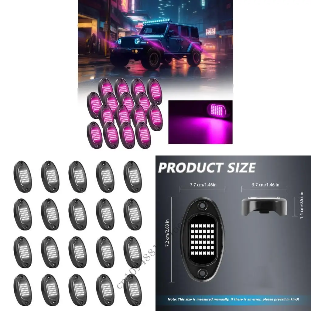 36 LED Light Underglow Chassis Lamp For Off Road Vehicles Waterproof PVC Plastic
36 LED Light Underglow Chassis Lamp For Off Road Vehicles Waterproof PVC Plastic