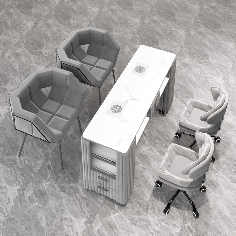 Reception Mesa Nail Desk Designer Wooden Drawer Makeup Manicure Table Minimalist Simple Modern Hand Nageltisch Salon Furniture
Reception Mesa Nail Desk Designer Wooden Drawer Makeup Manicure Table Minimalist Simple Modern Hand Nageltisch Salon Furniture