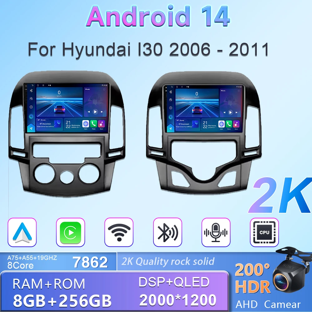 Android 14 For Hyundai I30 2006 2007 2008 2009 2010 2011 Car Radio DVD Multimedia Navigatio Carplay Player Stereo Head Unit GPS
Android 14 For Hyundai I30 2006 2007 2008 2009 2010 2011 Car Radio DVD Multimedia Navigatio Carplay Player Stereo Head Unit GPS