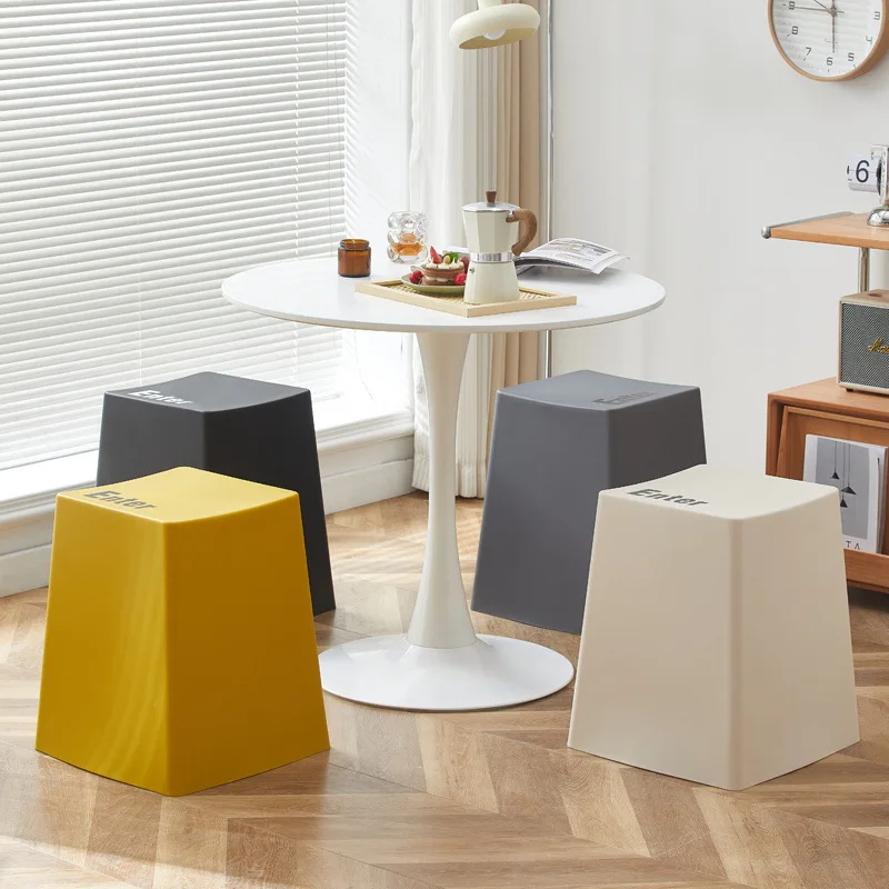 Color Keyboard Plastic Stool Creative Simple Living Room Table Foot Stool Minimalist Keyboard Glue Bench Multifunction Furniture
Color Keyboard Plastic Stool Creative Simple Living Room Table Foot Stool Minimalist Keyboard Glue Bench Multifunction Furniture
