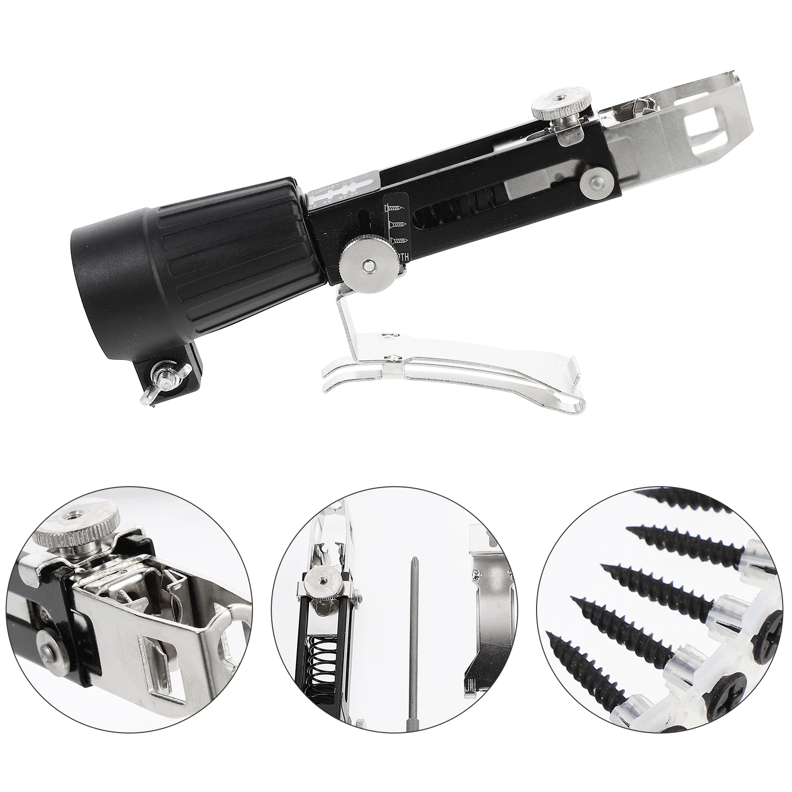 Screw Machine 45# Steel Efficient Chain Nail Adapter Drill Tool Parts Professional Woodworking Pneumatic Screws
Screw Machine 45# Steel Efficient Chain Nail Adapter Drill Tool Parts Professional Woodworking Pneumatic Screws