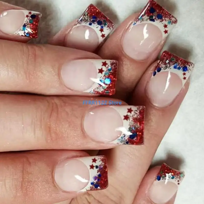 Y1UF Patriotic Press on Fake Independence Day Artificial Glues on Square False 4th of July Decors
Y1UF Patriotic Press on Fake Independence Day Artificial Glues on Square False 4th of July Decors
