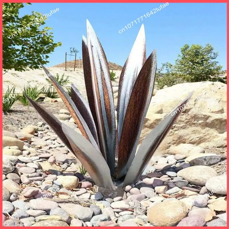 B52C 1 Piece Tequila Rustic Sculpture DIY Metal Agave Plant Rustic Hand Painted Metal Agave Garden Yard Art Decoration 65CM
B52C 1 Piece Tequila Rustic Sculpture DIY Metal Agave Plant Rustic Hand Painted Metal Agave Garden Yard Art Decoration 65CM