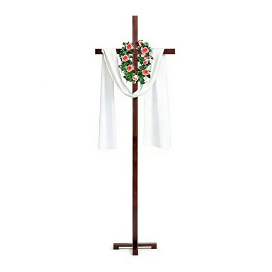 Outdoor 85Inch 215cm adjustable large wooden handmade cross in natural wood tone, weather-resistant for Easter, wedding, Christ
Outdoor 85Inch 215cm adjustable large wooden handmade cross in natural wood tone, weather-resistant for Easter, wedding, Christ