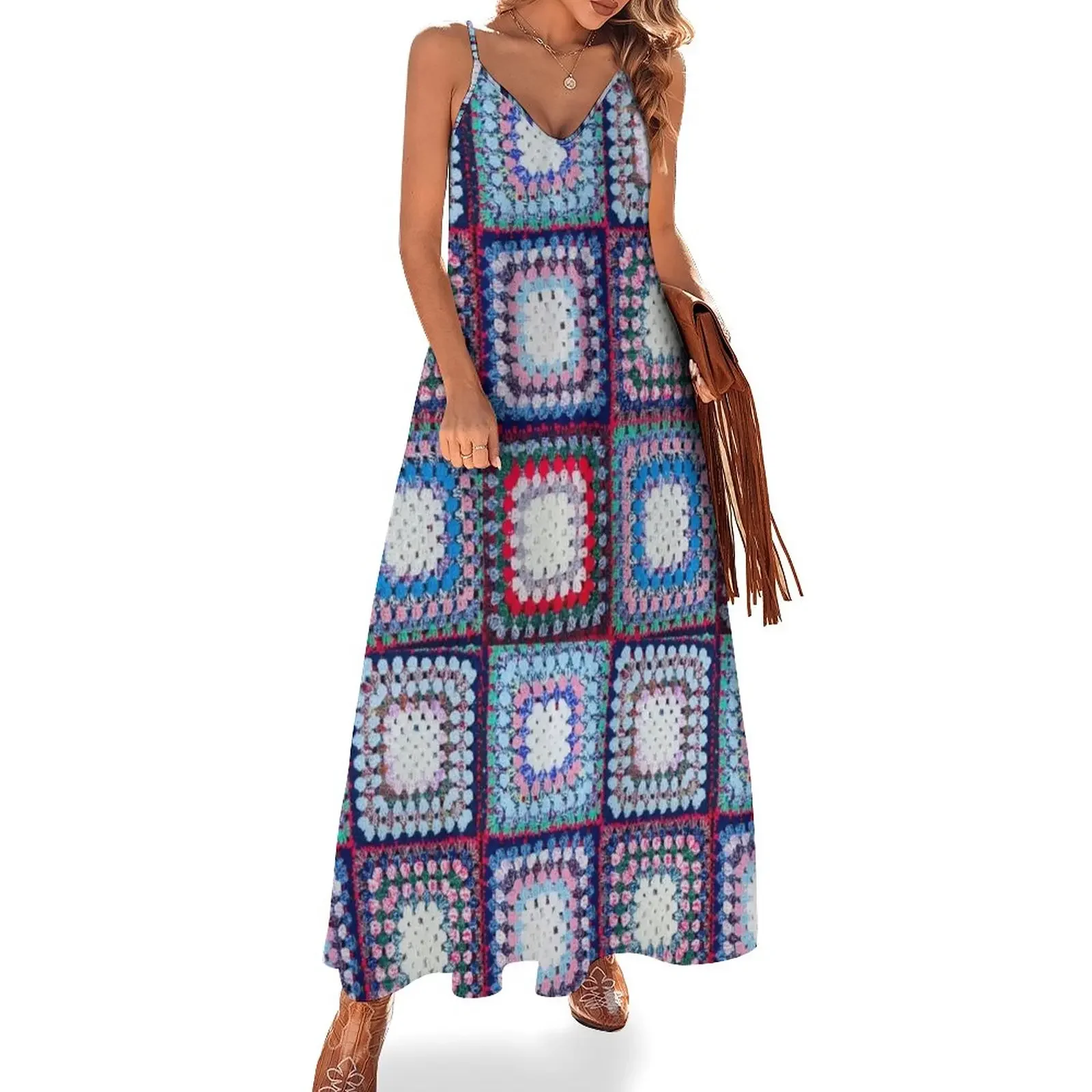 knitted background granny square Sleeveless Dress fairy dress prom dresses 2025 Dress
knitted background granny square Sleeveless Dress fairy dress prom dresses 2025 Dress