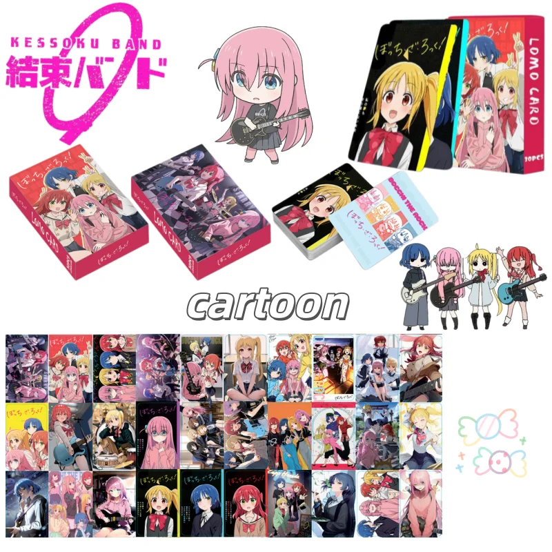 Lonely Rock Gotou Hitori and Kita Ikuyo Card New Creative Personalized and Fashion Portable Student Bookmark Greeting Card Gift
Lonely Rock Gotou Hitori and Kita Ikuyo Card New Creative Personalized and Fashion Portable Student Bookmark Greeting Card Gift