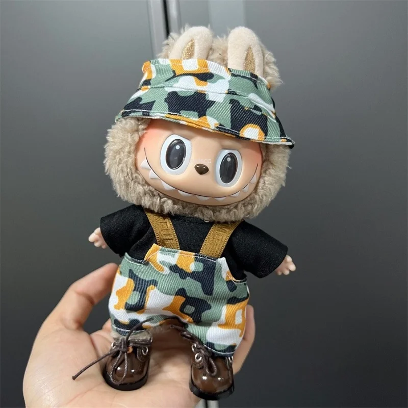 New for 17cm Labubu Mini Doll Clothes Outfit Accessories Many Kinds of Overalls Clothes Accessories (no Doll No Shoes)
New for 17cm Labubu Mini Doll Clothes Outfit Accessories Many Kinds of Overalls Clothes Accessories (no Doll No Shoes)