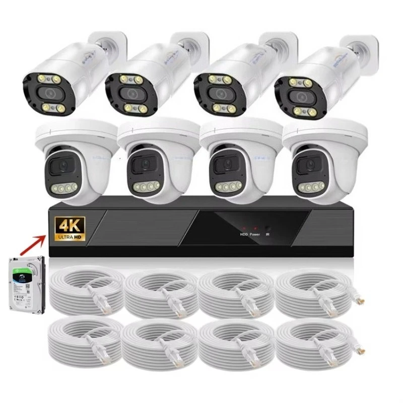 8MP POE IP CCTV Camera System Top 10 Quality 8-Channel Complete Metal Night Vision Wide Angle NVR Top Manufacturer
8MP POE IP CCTV Camera System Top 10 Quality 8-Channel Complete Metal Night Vision Wide Angle NVR Top Manufacturer