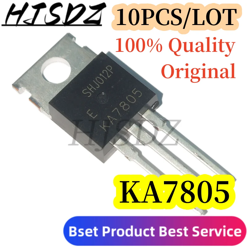 10PCS/LOT 100% Quality Original KA7805 7805 TO-220 Three-terminal manostat Original
10PCS/LOT 100% Quality Original KA7805 7805 TO-220 Three-terminal manostat Original