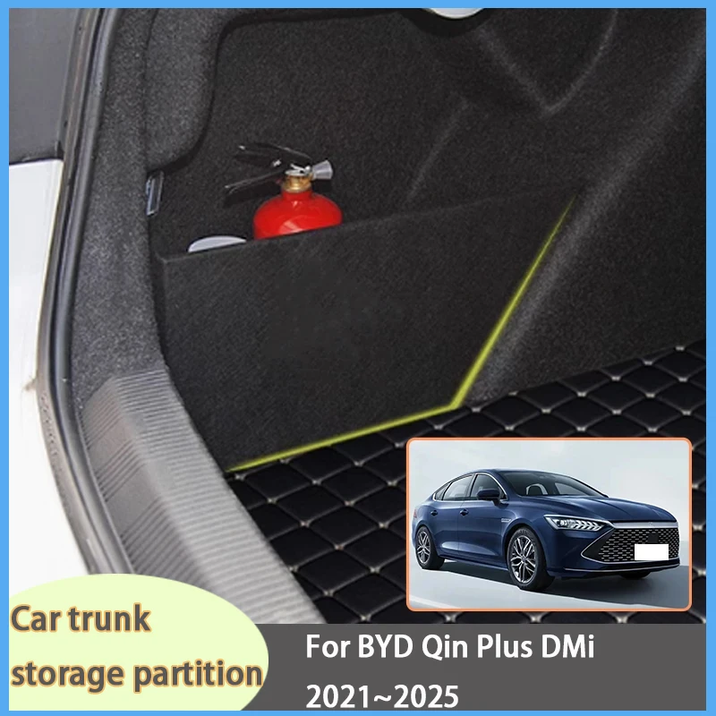 For BYD Qin Plus DMi 2021~2025 Car Thickening Organizer Trunk Side Partition Trunk Interior Storage Box Parts
For BYD Qin Plus DMi 2021~2025 Car Thickening Organizer Trunk Side Partition Trunk Interior Storage Box Parts
