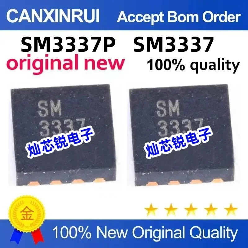 (5 pieces) Brand new original SM3337PSQGC-TRG SM3337 3337 QFN8 spot chip IC
(5 pieces) Brand new original SM3337PSQGC-TRG SM3337 3337 QFN8 spot chip IC