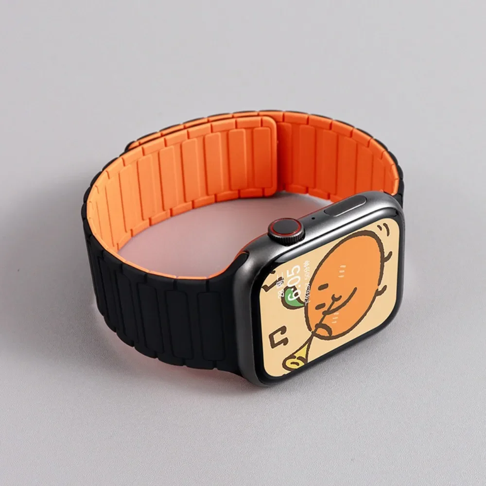 Silicone Magnetic Strap for Apple Watch Band 49mm 46mm 42mm 44mm 40 45mm 41mm Sport Bracelet iWatch Ultra 10 9 8 7 6 5 4 SE Belt
Silicone Magnetic Strap for Apple Watch Band 49mm 46mm 42mm 44mm 40 45mm 41mm Sport Bracelet iWatch Ultra 10 9 8 7 6 5 4 SE Belt