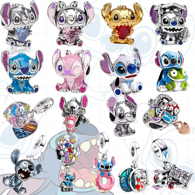 2026New Disney Stitch Charm Beads Fit Original Snake Silver Bracelet Necklace Beads For Diy Jewelry Women Gift
2026New Disney Stitch Charm Beads Fit Original Snake Silver Bracelet Necklace Beads For Diy Jewelry Women Gift