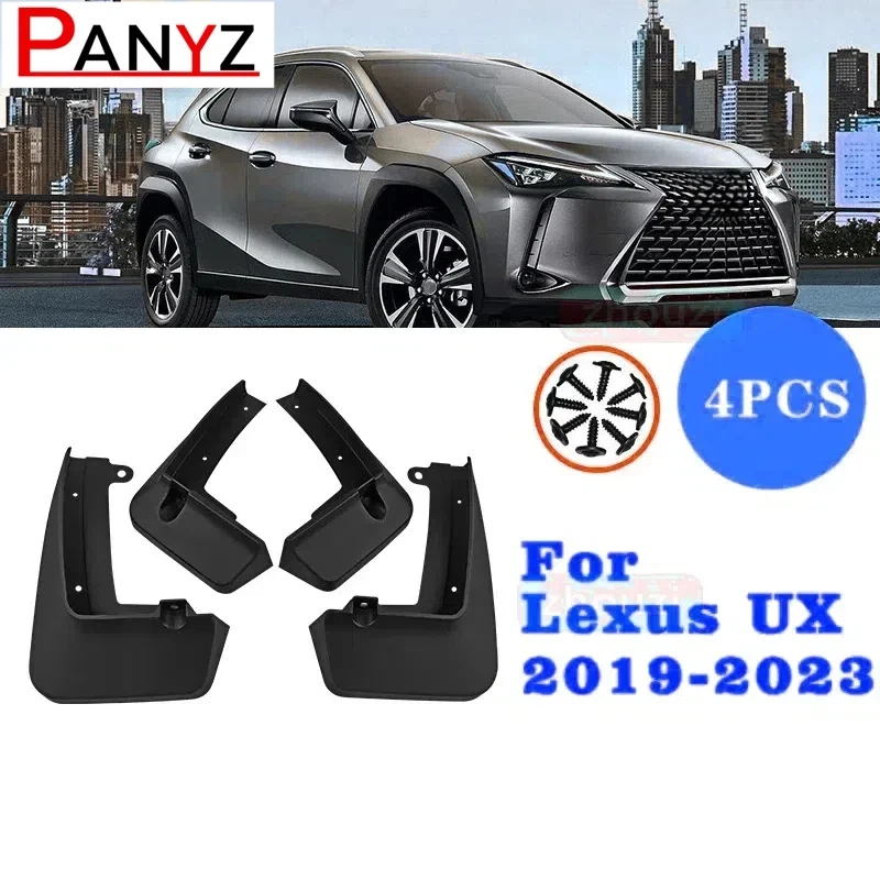 Mud Flaps For Lexus UX UX200 UX250h HYBRID 2019-2023 2022 Splash Guards Fender MudFlaps Front Rear Mudguards Car Accessories
Mud Flaps For Lexus UX UX200 UX250h HYBRID 2019-2023 2022 Splash Guards Fender MudFlaps Front Rear Mudguards Car Accessories