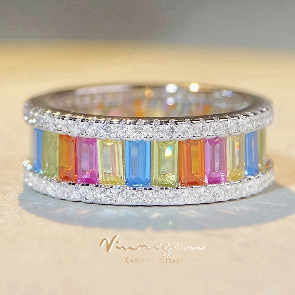 Vinregem 2*4 MM Emerald Cut Colorful Lab Created Sapphire Gemstone 925 Sterling Silver Women Ring Fine Jewelry Band Wholesale
Vinregem 2*4 MM Emerald Cut Colorful Lab Created Sapphire Gemstone 925 Sterling Silver Women Ring Fine Jewelry Band Wholesale