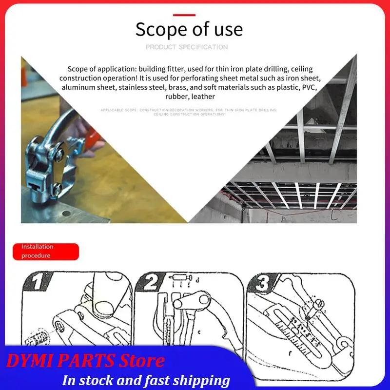 Global Sale-16 Pieces Of Sheet Metal, Copper, Aluminum, Iron, Leather, Plastic, Manual Punching Pliers Punching Pliers Tool Set
Global Sale-16 Pieces Of Sheet Metal, Copper, Aluminum, Iron, Leather, Plastic, Manual Punching Pliers Punching Pliers Tool Set