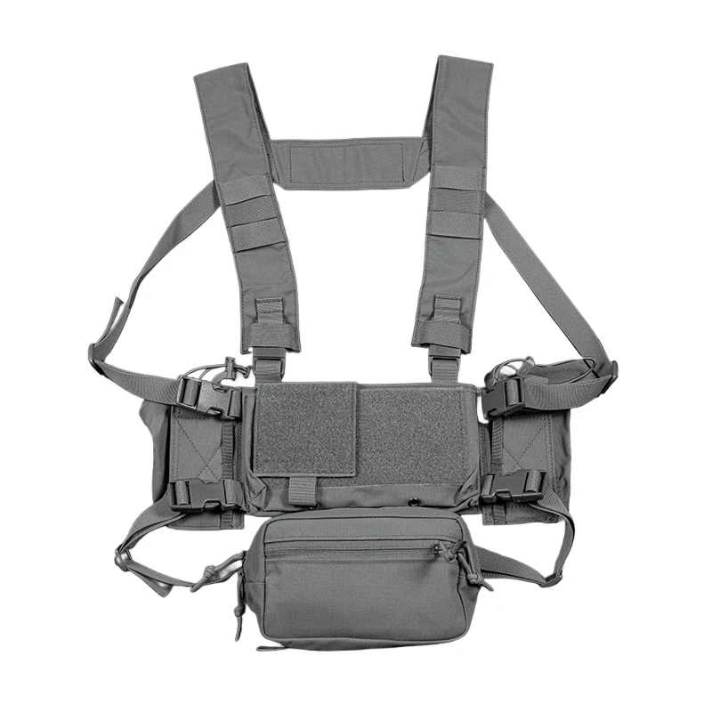 MK4 Micro Tactical Chest Rig Multicam YKK Zipper 500D нейлон 5,56 мм чехол для винтовки для страйкбольного жгута нагрудная установка 
MK4 Micro Tactical Chest Rig Multicam YKK Zipper 500D нейлон 5,56 мм чехол для винтовки для страйкбольного жгута нагрудная установка