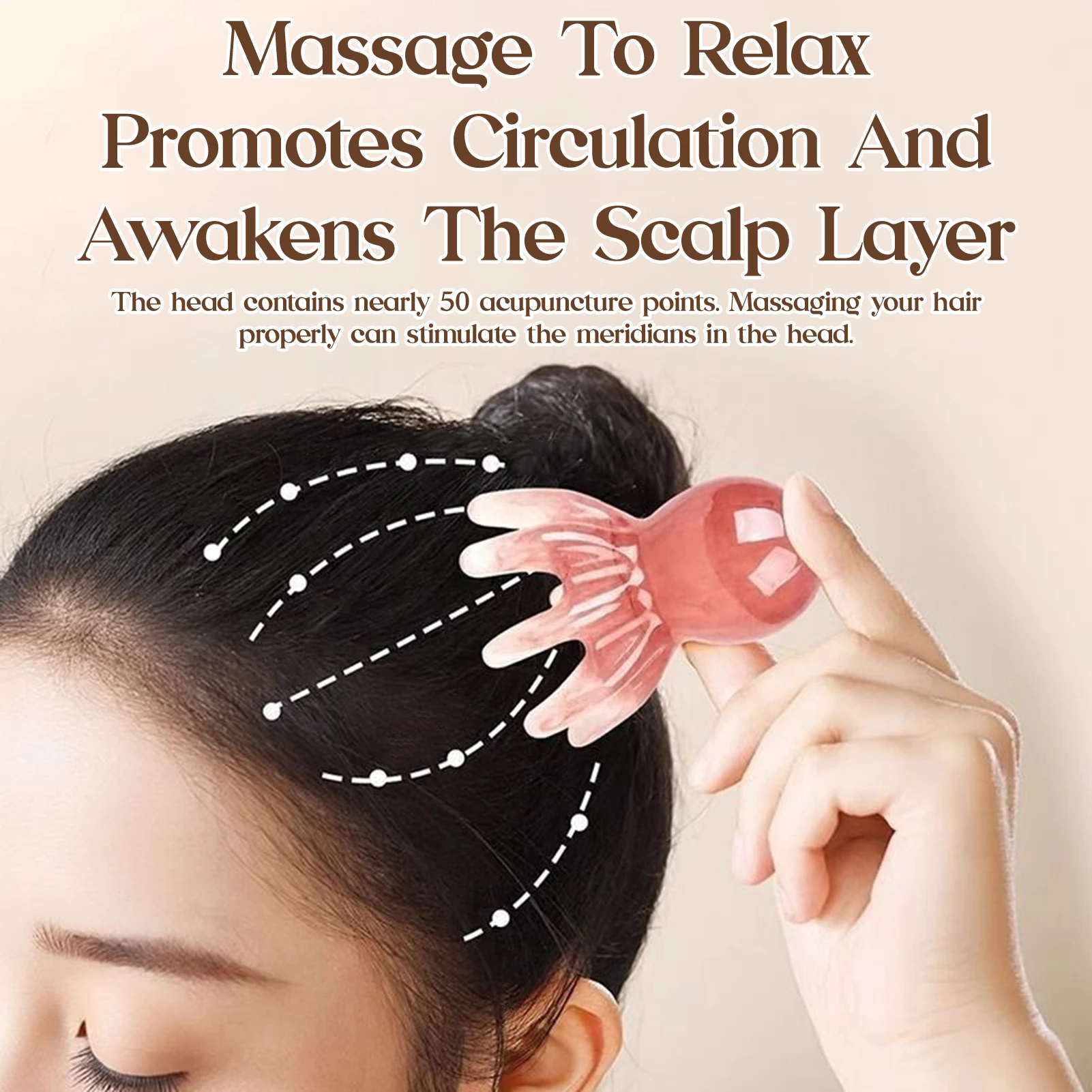 Octopus Shape Scalp Massage Comb 8-Tentacle Head Scratcher Comb Portable for Home Office Massage
Octopus Shape Scalp Massage Comb 8-Tentacle Head Scratcher Comb Portable for Home Office Massage