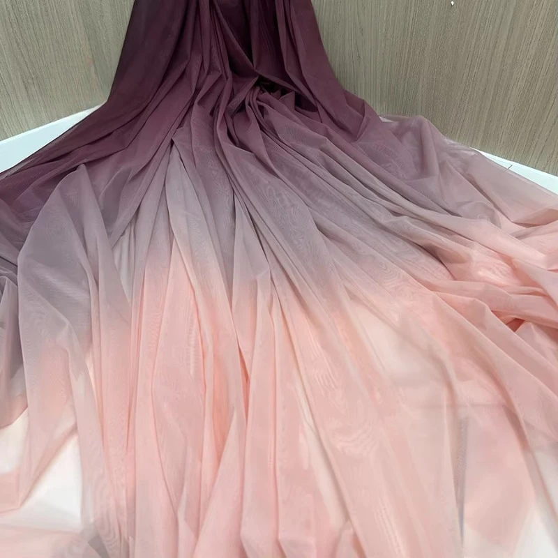 Mistlace 5 Yards Two-Tone Ombre Print Stretch Mesh Fabric 82% Polyester 18% Spandex 4 Way Stretch Tulle Gradient Power Fabric#10
Mistlace 5 Yards Two-Tone Ombre Print Stretch Mesh Fabric 82% Polyester 18% Spandex 4 Way Stretch Tulle Gradient Power Fabric#10