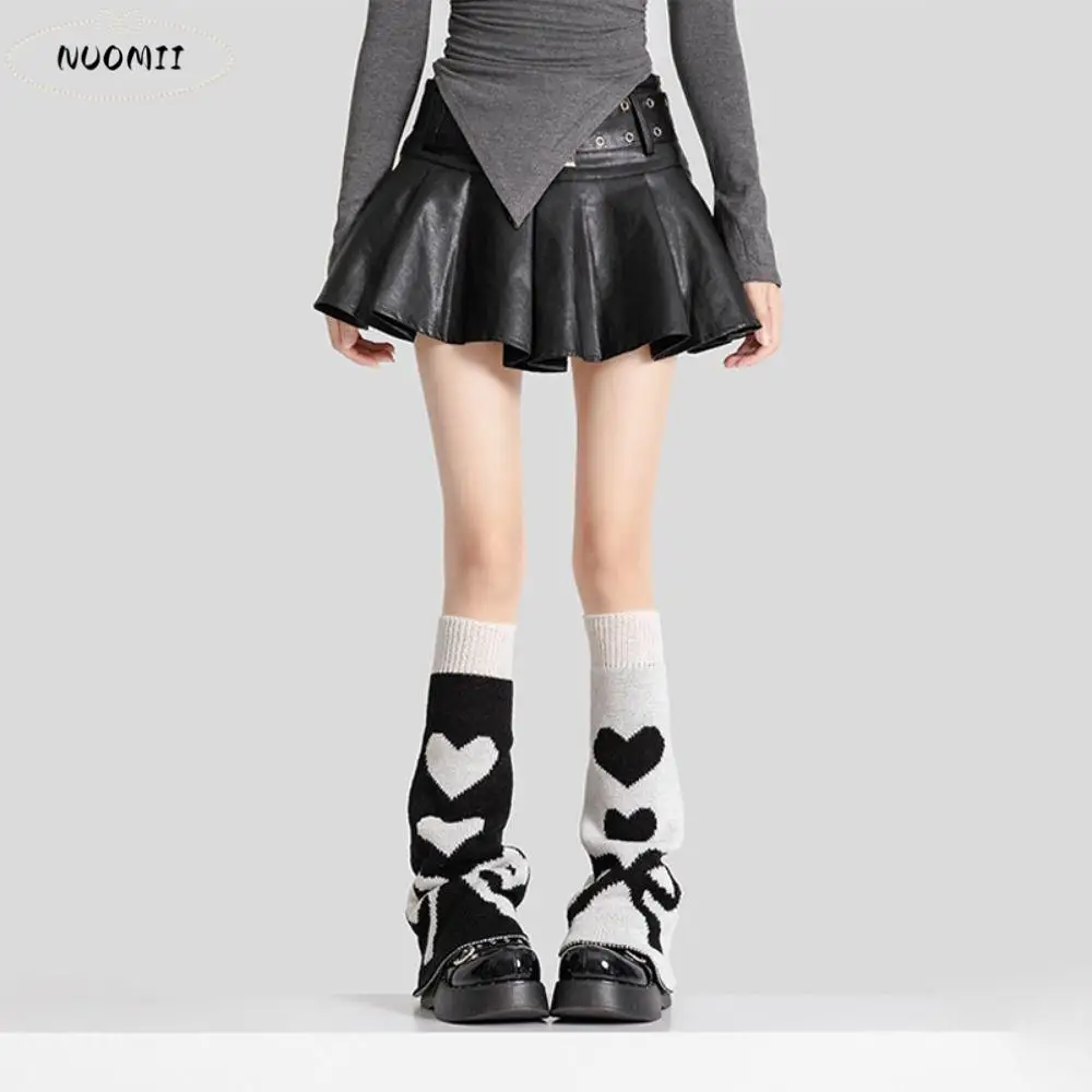 Модные вязаные гетры в форме сердца, носки с бантом и пауком Y2k, ворсовые носки, милые гольфы для девочек, студенческие чулки
Модные вязаные гетры в форме сердца, носки с бантом и пауком Y2k, ворсовые носки, милые гольфы для девочек, студенческие чулки