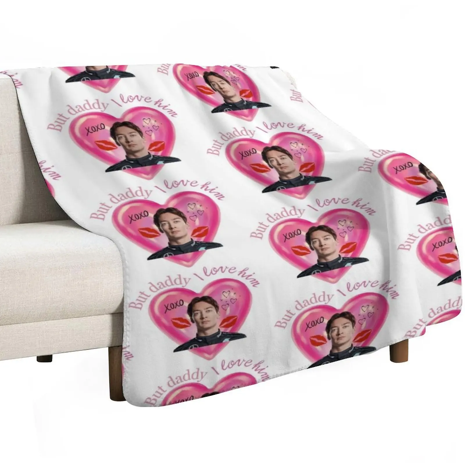 But daddy I love George Russell Throw Blanket cosplay anime Custom For Baby Blankets 
But daddy I love George Russell Throw Blanket cosplay anime Custom For Baby Blankets