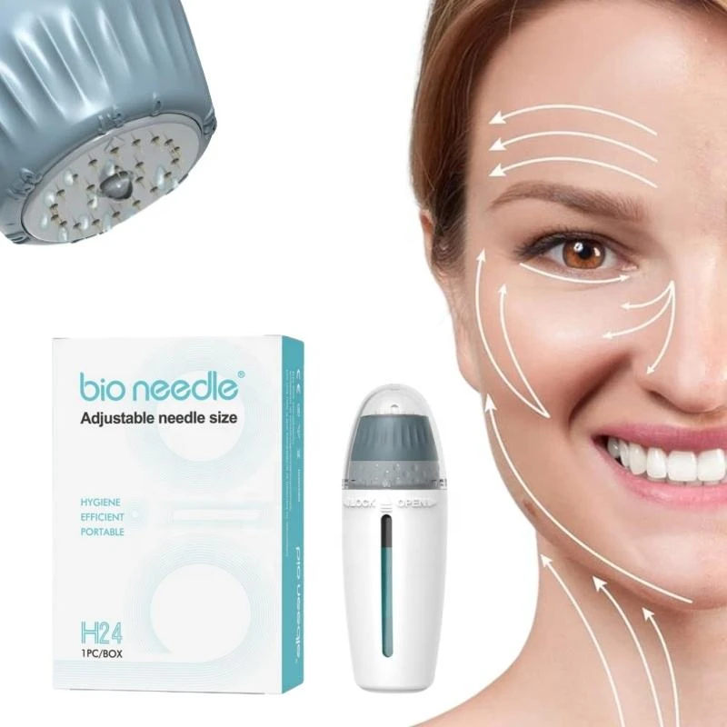 BIO H24 Derma Stamp Adjust Needle Microneedle Derma Roller Microneedling Dermastamp Hydrating for Beauty Skin Care Tool
BIO H24 Derma Stamp Adjust Needle Microneedle Derma Roller Microneedling Dermastamp Hydrating for Beauty Skin Care Tool