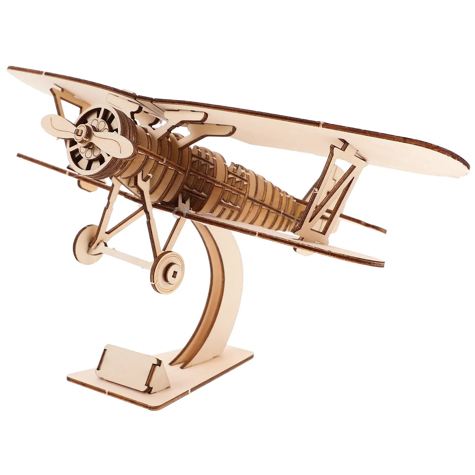DIY Wooden Aircraft Creative Assembling Kit Environmental Desktop Ornament Educational Wood Craft Enhancing Logic Manipulative
DIY Wooden Aircraft Creative Assembling Kit Environmental Desktop Ornament Educational Wood Craft Enhancing Logic Manipulative