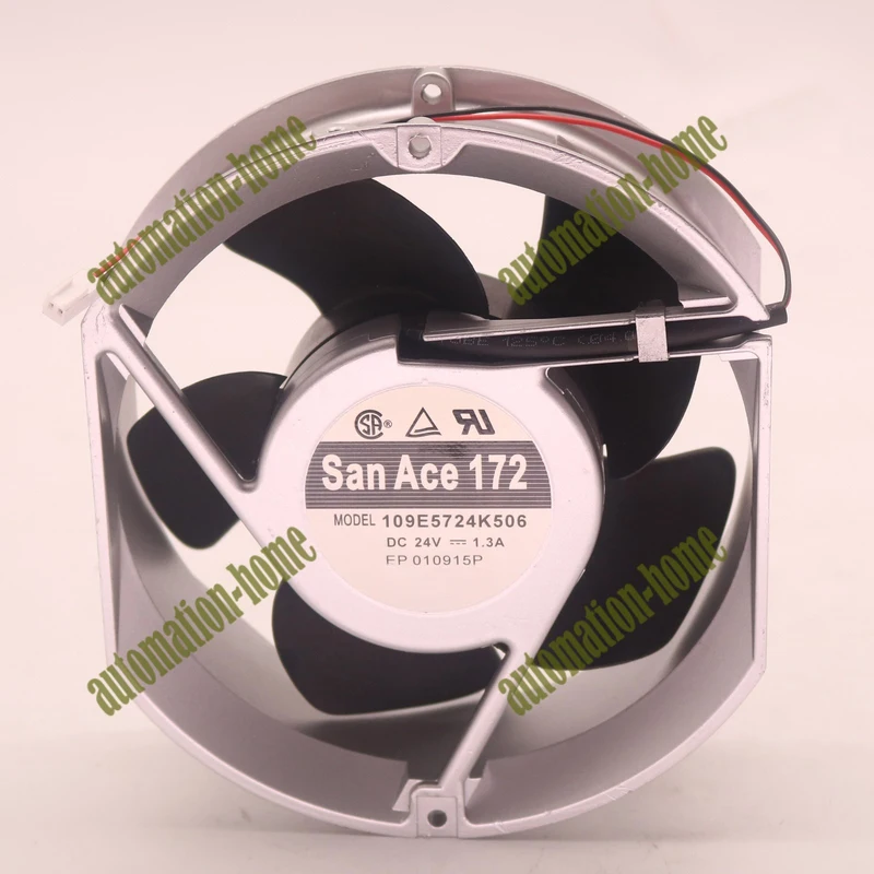 Y+1PC New 109E5724K506 For SANYO San Ace172 24V 1.3A cooling fan#QW
Y+1PC New 109E5724K506 For SANYO San Ace172 24V 1.3A cooling fan#QW