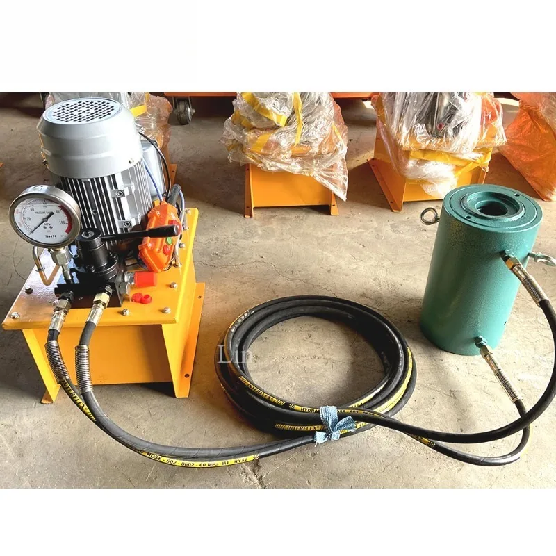 100 250 tons hollow hydraulic jack 200 tons 300 500 tons multi-strand 700-rod hydraulic pump and hydraulic cylinder
100 250 tons hollow hydraulic jack 200 tons 300 500 tons multi-strand 700-rod hydraulic pump and hydraulic cylinder