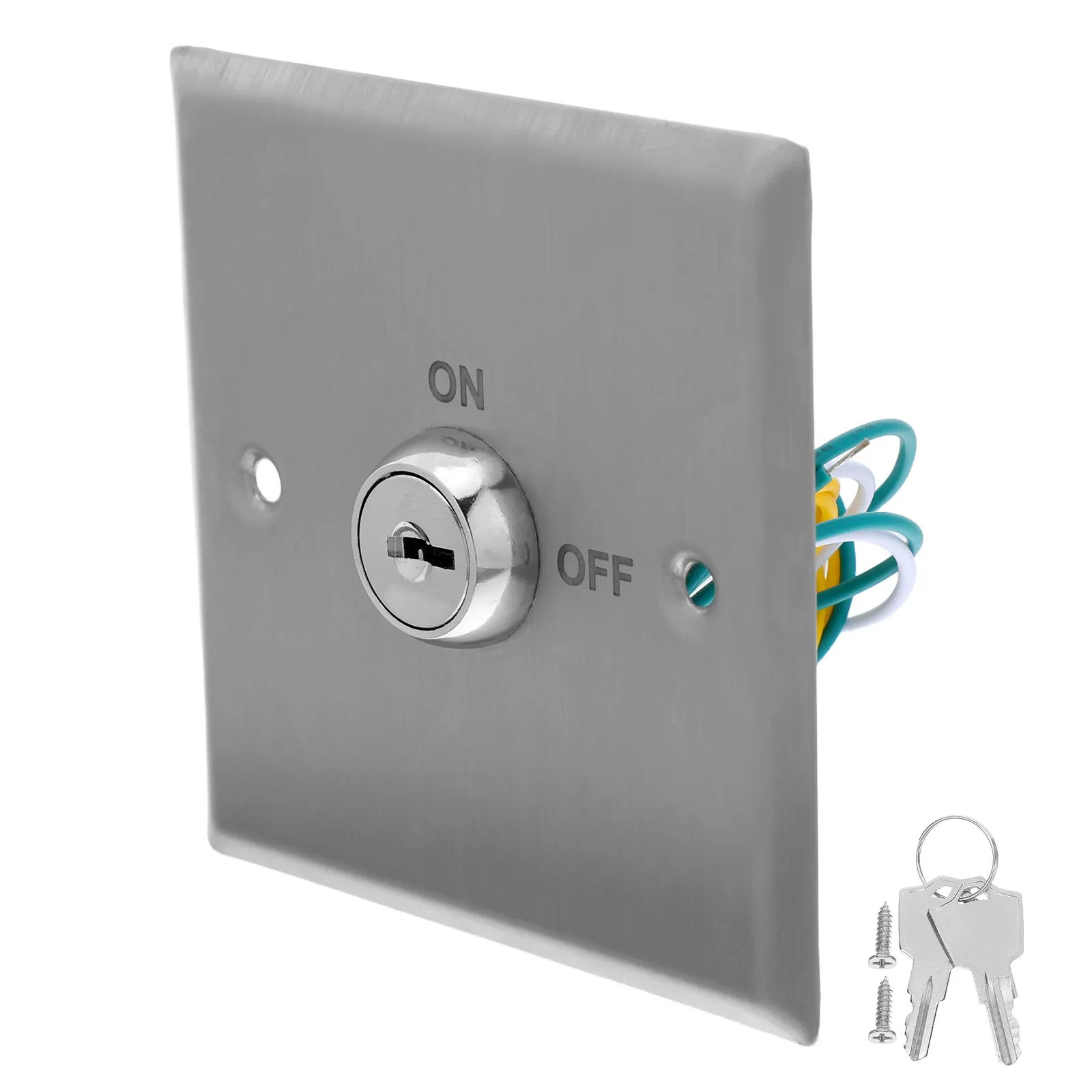 1 Control Button Heavy Duty Stainless Steel Operated Switch Weatherproof Switch for Door Release