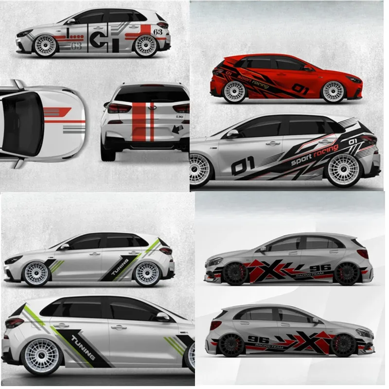 Car Vinyl Stickers FOR Volkswagen Golf POLO Scirocco Focus side customized racing exterior decoration modification full decal
Car Vinyl Stickers FOR Volkswagen Golf POLO Scirocco Focus side customized racing exterior decoration modification full decal