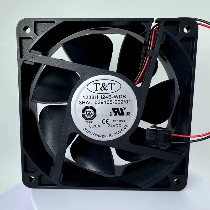 1238HH24B-WDB ABB 3HAC029105-001 002 24V 0.70A Original Fan 8025HH24B
1238HH24B-WDB ABB 3HAC029105-001 002 24V 0.70A Original Fan 8025HH24B