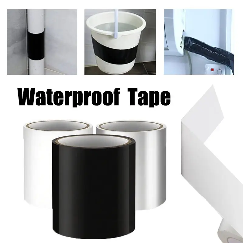 5/10cm PVC Leak Repair Tape Waterproof Pipe Patch for Cracks&Holes Butyl Glue Long Lasting Seal Emergency Leak Stopper Tool
5/10cm PVC Leak Repair Tape Waterproof Pipe Patch for Cracks&Holes Butyl Glue Long Lasting Seal Emergency Leak Stopper Tool