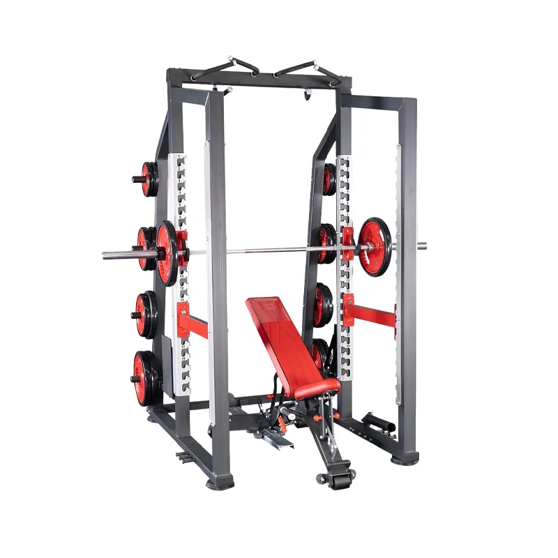 Multifunction Smith Machine Body Strength Training ExerciseGym Equipment Custom Squat Rack
Multifunction Smith Machine Body Strength Training ExerciseGym Equipment Custom Squat Rack