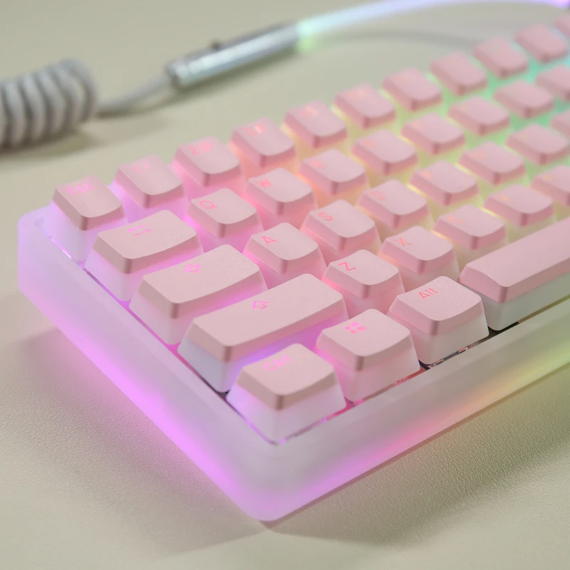 New Version PBT OEM 117 Keys Pudding Keycaps For Cherry MX Switch Mechanical Keyboard RGB Gamer Keyboards 61/68/84/87/104
New Version PBT OEM 117 Keys Pudding Keycaps For Cherry MX Switch Mechanical Keyboard RGB Gamer Keyboards 61/68/84/87/104
