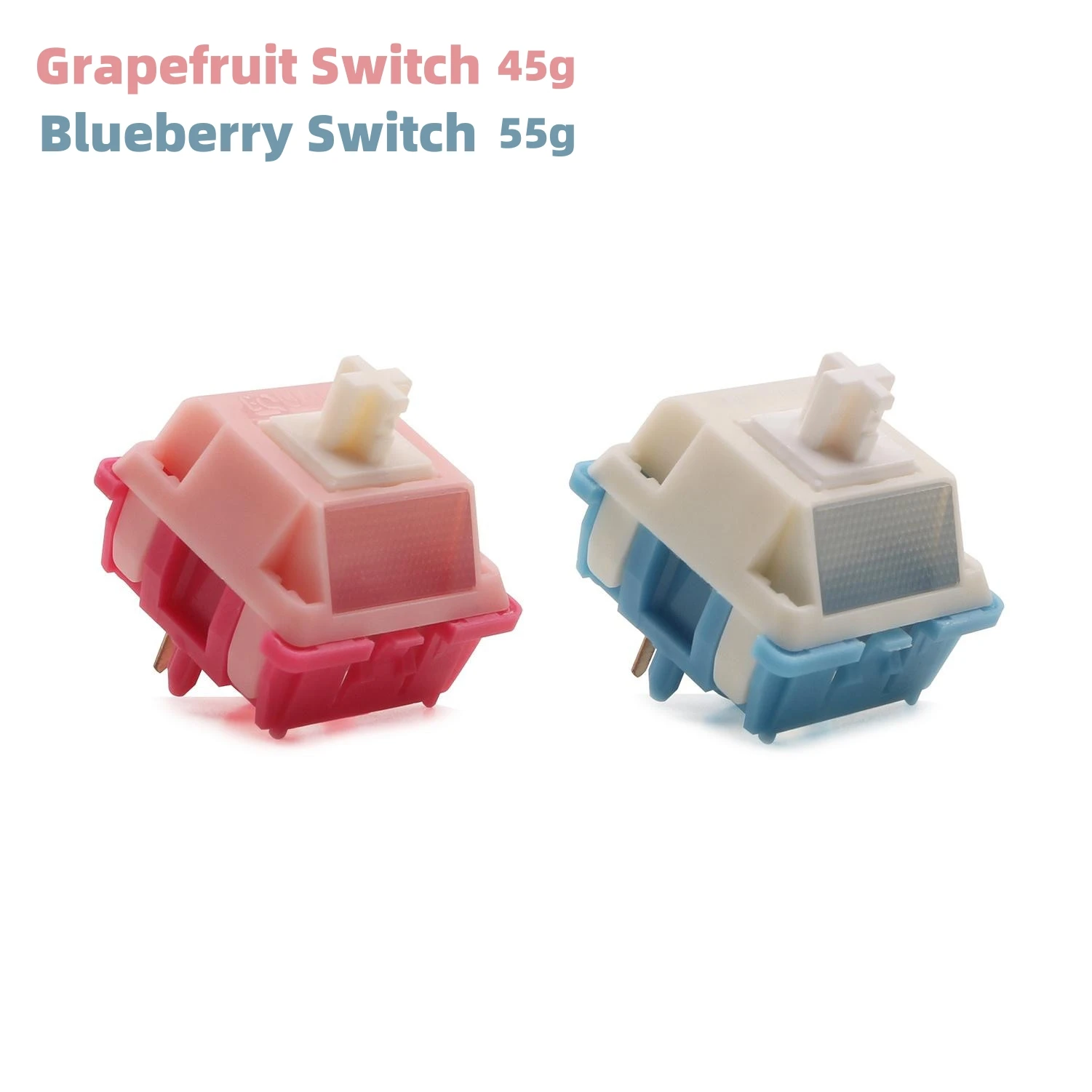 Mechanical Keyboard Linear Switch Equalz 5 pin Switches 45g 55g Grapefruit Blueberry Switch For Mechanical Keyboards POK E1 POK
Mechanical Keyboard Linear Switch Equalz 5 pin Switches 45g 55g Grapefruit Blueberry Switch For Mechanical Keyboards POK E1 POK
