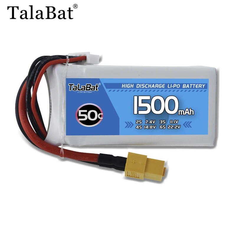 1PCS 11.1V 1500mAh 3S Lipo Battery RC Lipo Battery for FPV Drone Helicopter Airplane High Discharge Rate XT60 Plug Rechargeable
1PCS 11.1V 1500mAh 3S Lipo Battery RC Lipo Battery for FPV Drone Helicopter Airplane High Discharge Rate XT60 Plug Rechargeable