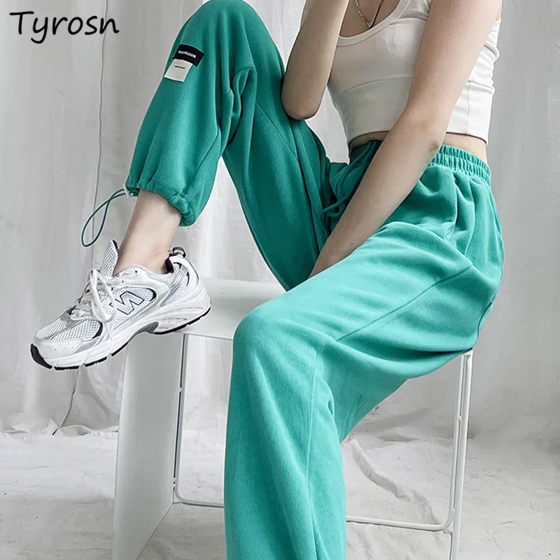 Pants Women Elastic Waist Candy Color Elegant Lady Spring All-match Popular Design Streetwear Chic New Students Casual Simple
Pants Women Elastic Waist Candy Color Elegant Lady Spring All-match Popular Design Streetwear Chic New Students Casual Simple