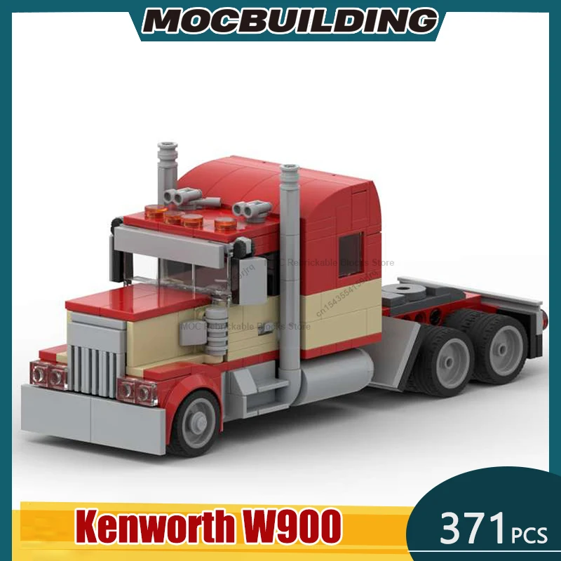 Kenworth W900 грузовик MOC строительные блоки DIY сборка кирпичей модель городской трафика коллекция дисплей креативные игрушки подарки 371 шт.
Kenworth W900 грузовик MOC строительные блоки DIY сборка кирпичей модель городской трафика коллекция дисплей креативные игрушки подарки 371 шт.