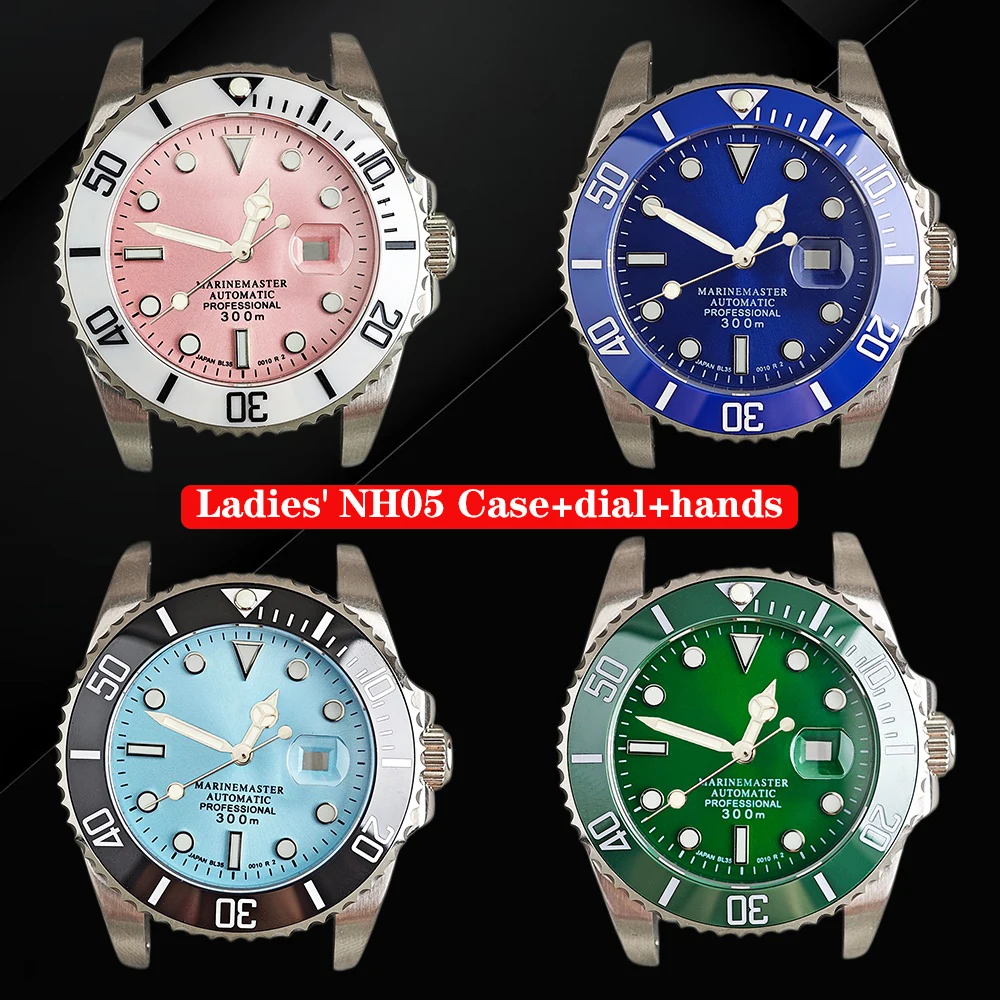 NH05 Ladies' Case 34mm Case Suitable for 24.5mm Dial Stainless Steel Ladies' Automatic Watch Accessories Sapphire Glass
NH05 Ladies' Case 34mm Case Suitable for 24.5mm Dial Stainless Steel Ladies' Automatic Watch Accessories Sapphire Glass