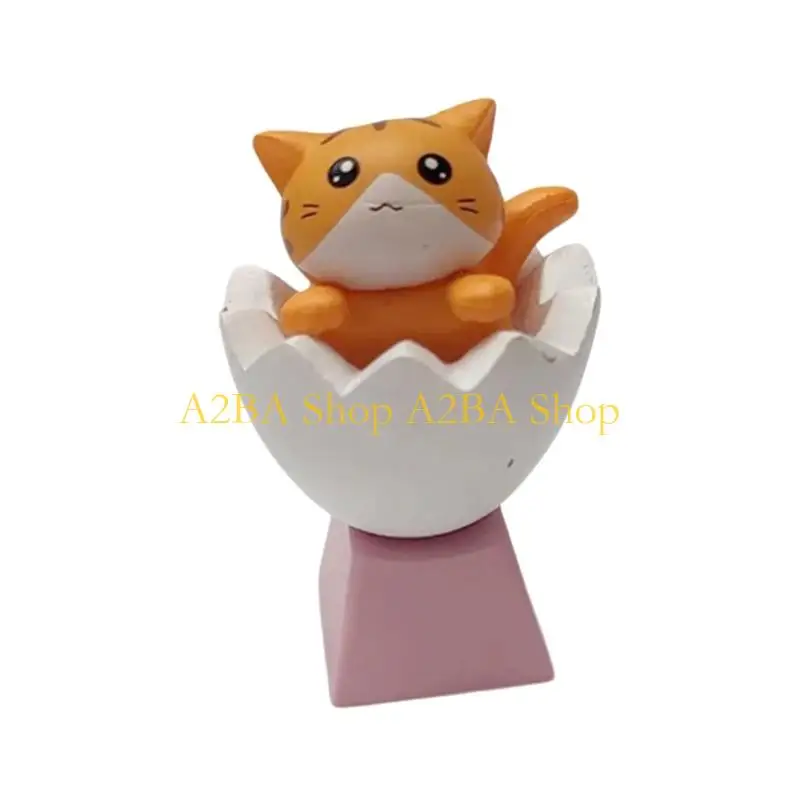 A2BA Fun Eggshell Kitten Shaped Keycap Handmade Gaming Accessory Compatibles Crossed Stem Mechanical Keyboards Keycaps 1PC
A2BA Fun Eggshell Kitten Shaped Keycap Handmade Gaming Accessory Compatibles Crossed Stem Mechanical Keyboards Keycaps 1PC