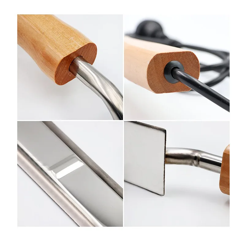 Electric Honey Cutter Stainless Steel Z Type Electric Spleen Cutter Capping Wax Sharp Electric Honey Cutting Tool
Electric Honey Cutter Stainless Steel Z Type Electric Spleen Cutter Capping Wax Sharp Electric Honey Cutting Tool