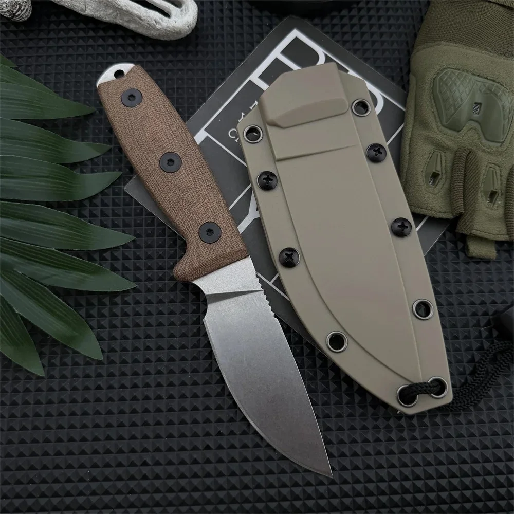 High-Hardness Camping Fishing Fixed-Blade Knife Sheath D2 Blade G10 Handle Versatile Everyday Hiking Knife Great Gift Collectors
High-Hardness Camping Fishing Fixed-Blade Knife Sheath D2 Blade G10 Handle Versatile Everyday Hiking Knife Great Gift Collectors