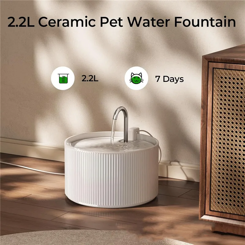 Drinker For Cat Pet Fountain Ceramic,Smart Auto Pet Water Dispenser ,Cat Drinking Bowls Kitten Water Bowls Dog waterer dispenser
Drinker For Cat Pet Fountain Ceramic,Smart Auto Pet Water Dispenser ,Cat Drinking Bowls Kitten Water Bowls Dog waterer dispenser