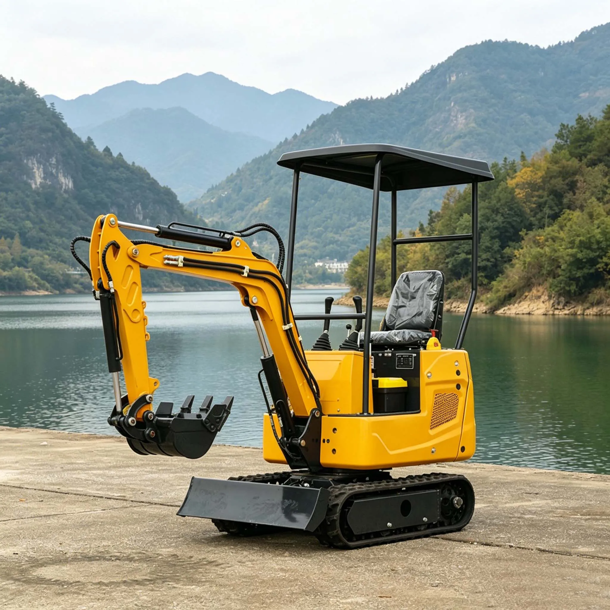 1 Ton Mini Digger Small Hydraulic Excavator Crawler for Construction Orchard Farm Micro Bagger with CE EPA Euro 5 Engine
1 Ton Mini Digger Small Hydraulic Excavator Crawler for Construction Orchard Farm Micro Bagger with CE EPA Euro 5 Engine