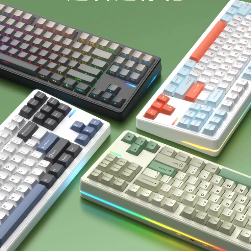 Riccks RS8 Mechanical Keyboard Customized Wireless Tri Mode Support QMK/VIA GASKET Structure Hot Plug RGB Gaming Keyboard Gift
Riccks RS8 Mechanical Keyboard Customized Wireless Tri Mode Support QMK/VIA GASKET Structure Hot Plug RGB Gaming Keyboard Gift