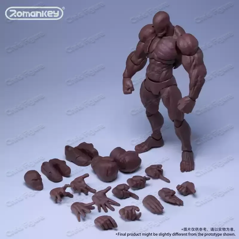 Romankey Ums003 1/12 Scale Big Guy Male Soldier Super Flexible Movable Muscular Body with Head PVC Action Figure Model Toys Gift
Romankey Ums003 1/12 Scale Big Guy Male Soldier Super Flexible Movable Muscular Body with Head PVC Action Figure Model Toys Gift